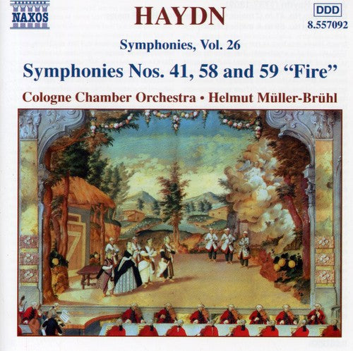 Haydn / Muller-bruhl / Cologne Chamber Orchestra - Symphonies 41 C Major 58 F Major 59 A Major 26 - Music CD