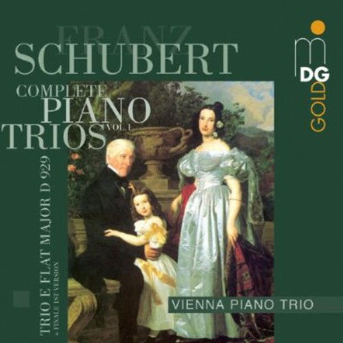 the album cover for F. SCHUBERT - Piano Trio in E-Flat D 929