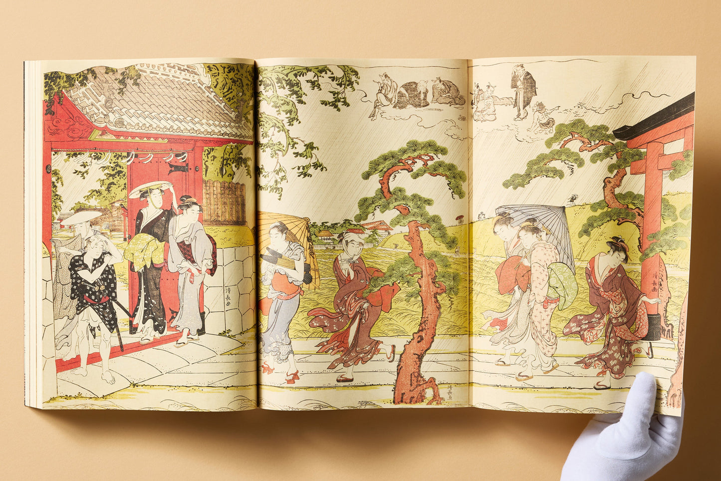 Japanese Woodblock Prints (German, French, English) Book