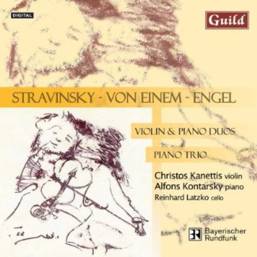 the album cover for Stravinsky/Engel/Von Einem - Violin & Piano Duos / Piano Trio