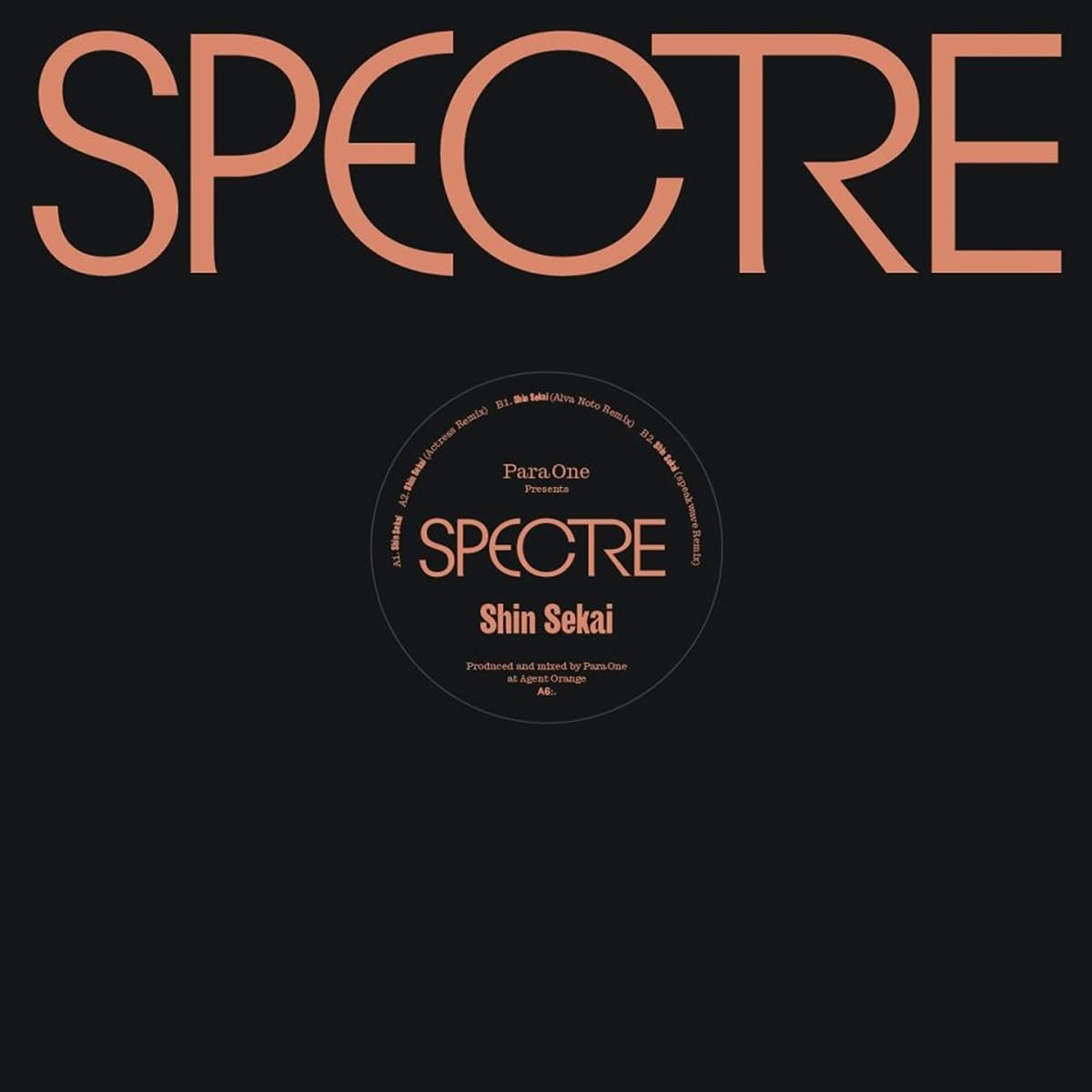 Para One / Spectre - Shin Sekai (Remix) (Aus) [LP] Vinyl Record Album Cover