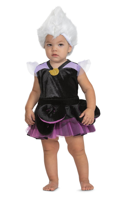 Little Mermaid Ursula Baby Dress Toddler Costume Size 6-12 Months