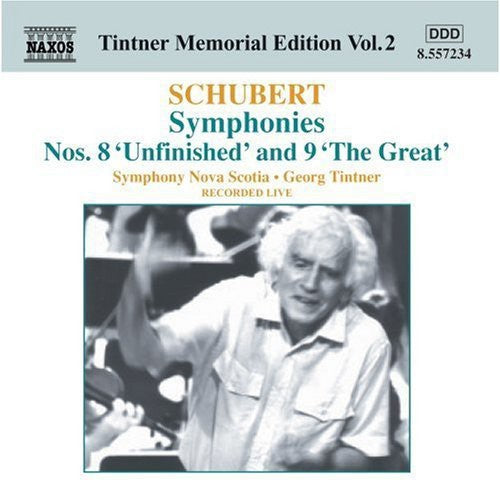 Schubert / Tintner / Symphony Nova Scotia - Symphonies 8 & 9 - Music CD