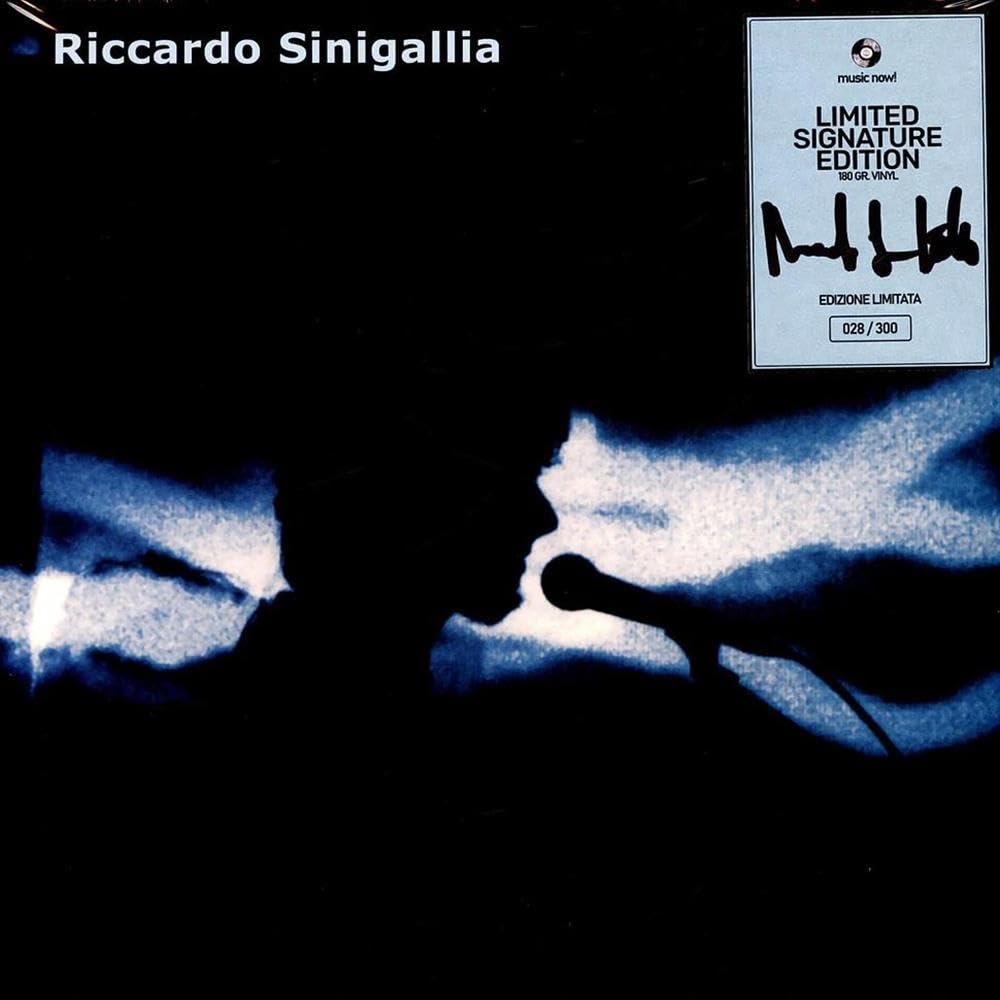 Riccardo Sinigallia - Riccardo Sinigallia (Blue) [Colored Vinyl] [Limited Edition] [180 Gram] Vinyl Record Album Cover