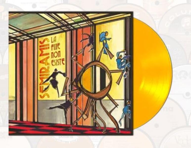 Semiramis - La Fine Non Esiste - Limited Clear Orange Colored Vinyl [LP] Vinyl Record Album Cover