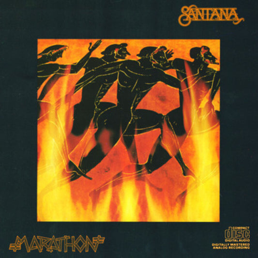 the album cover for Santana - Marathon