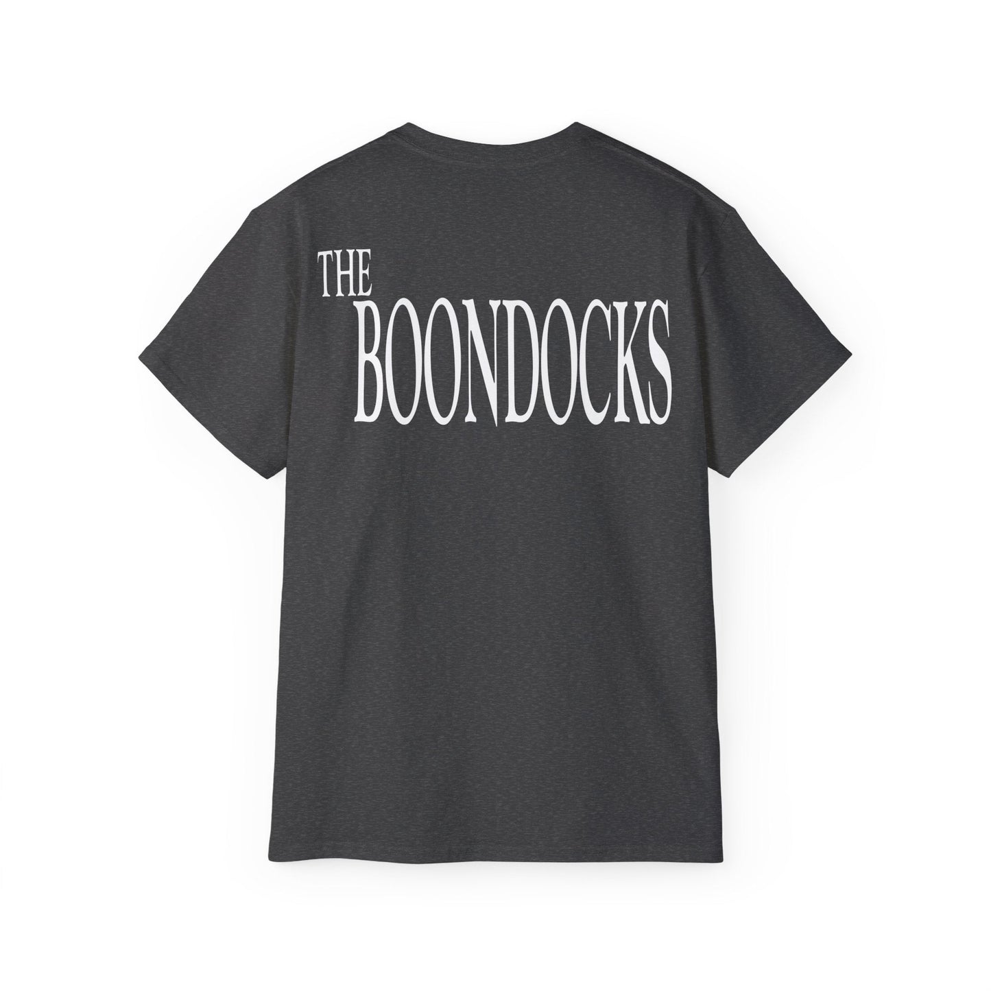 The Boondocks - Huey Packing Heat Black And White Eco Mens T Shirt