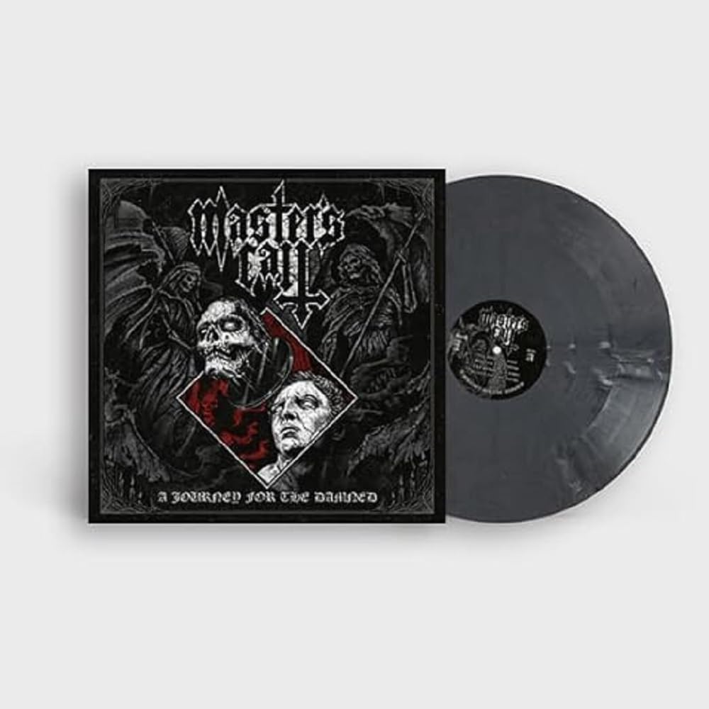 Master's Call - Journey For The Damned (Blk) [Colored Vinyl] (Wht) (Uk) Vinyl Record Album Cover
