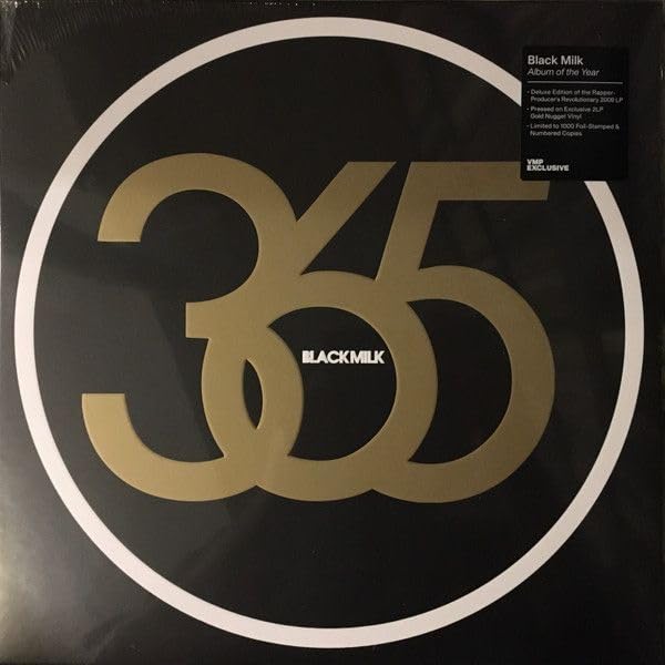 Black Milk - Album Of The Year [Colored Vinyl] (Gol) (Hol) Vinyl Record Album Cover