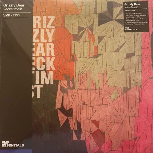 Grizzly Bear - Veckatimest [Colored Vinyl] (Org) (Pnk) (Hol) Vinyl Record Album Cover