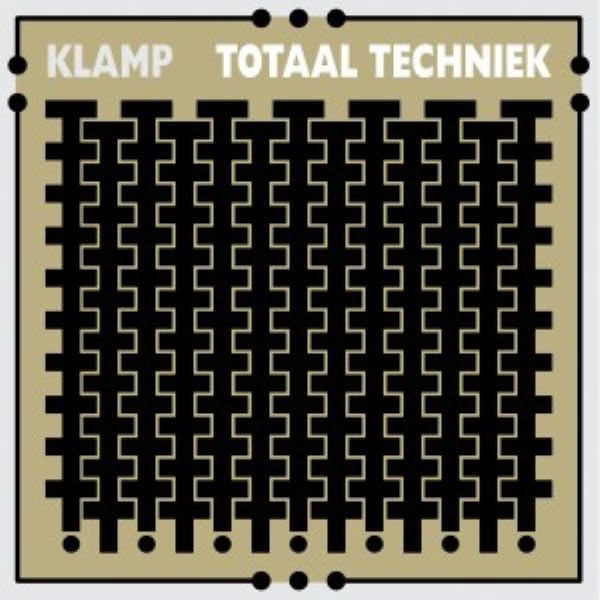 KLAMP - Totaal Techniek - Gold Colored Vinyl [LP] Vinyl Record Album Cover