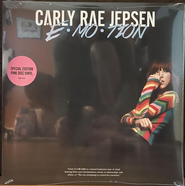 Jepsen, Carly Rae - Emotion - Pink Colored Vinyl [LP] Vinyl Record Album Cover
