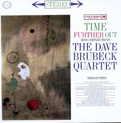 Dave Brubeck - Time Further Out [Limited Edition] [180 Gram] Vinyl Record Album Cover