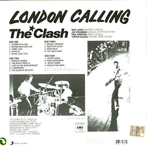 Clash London Calling Vinyl Record