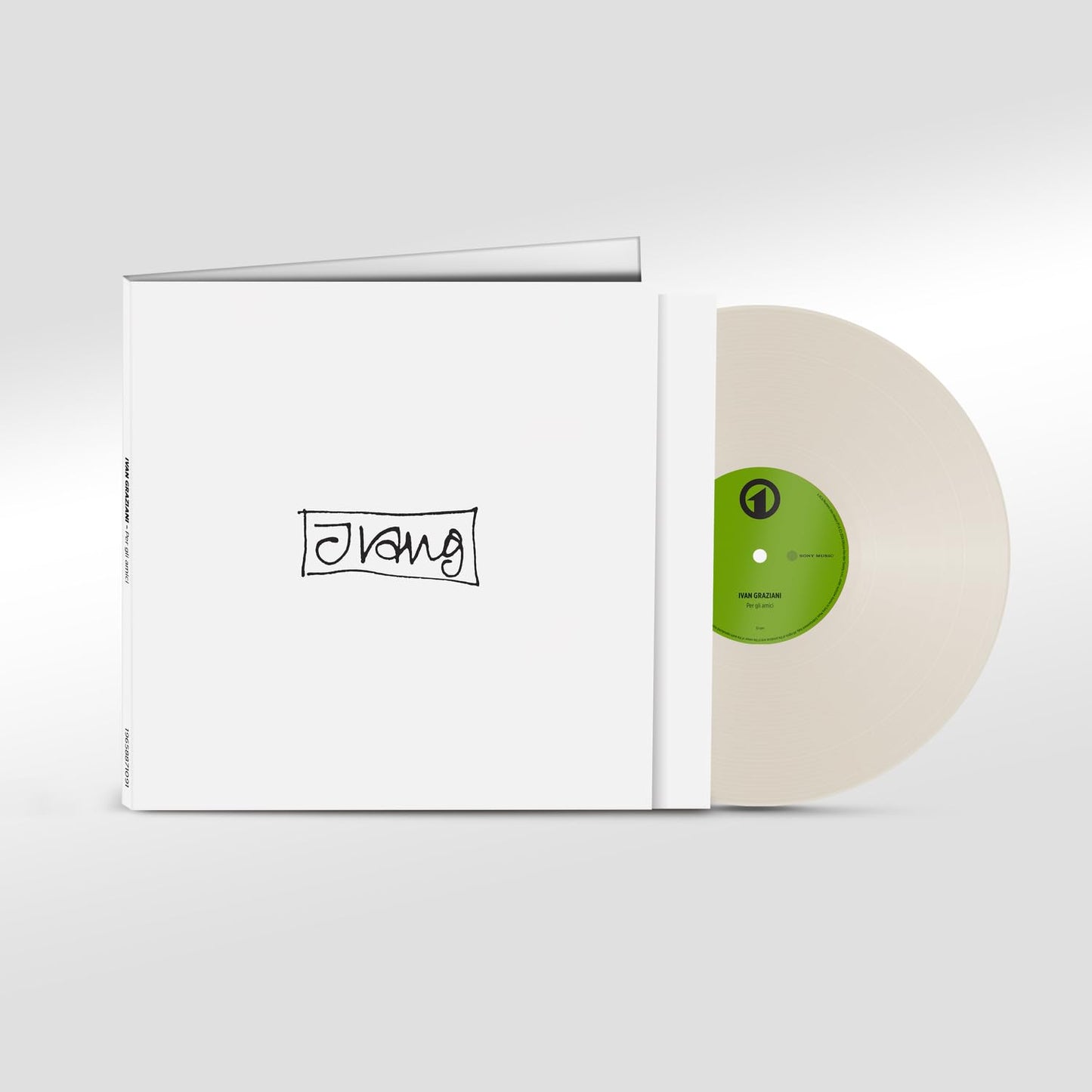 Graziani, Ivan - Ivan Graziani: Per Gli Amici - White Colored Vinyl [LP] Vinyl Record Album Cover