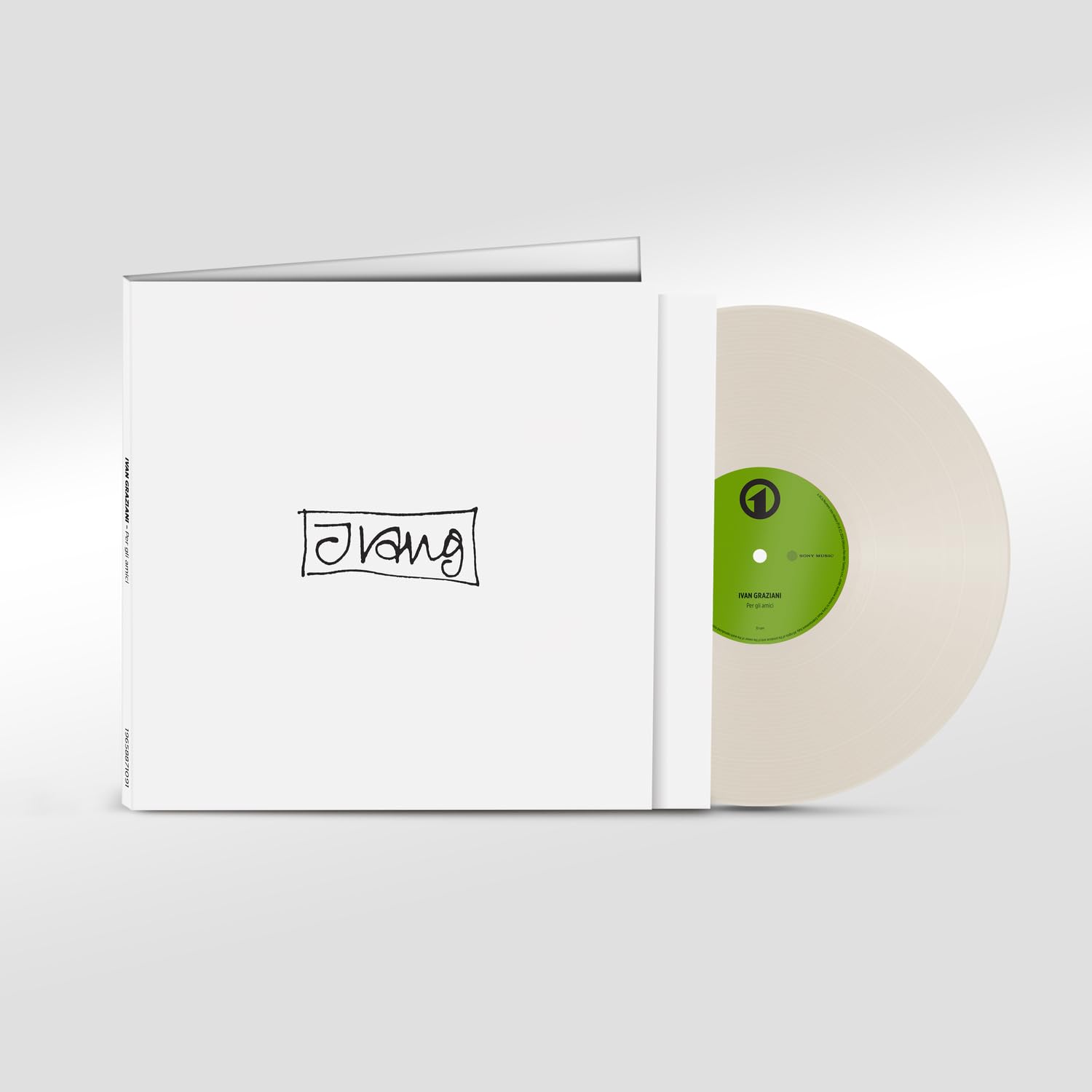 Graziani, Ivan - Ivan Graziani: Per Gli Amici - White Colored Vinyl [LP] Vinyl Record Album Cover