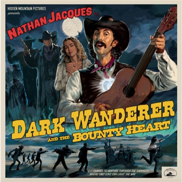 Nathan Jacques - Dark Wanderer And The Bounty Heart [LP] Vinyl Record Album Cover