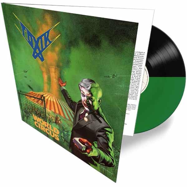Toxik - World Circus Re-Release - Green & Black Vinyl (Uk) [LP] Vinyl Record