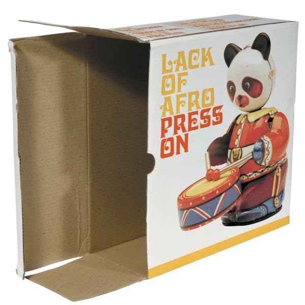 Lack Of Afro - Press On [Colored Vinyl] (Uk) Vinyl Record Album Cover