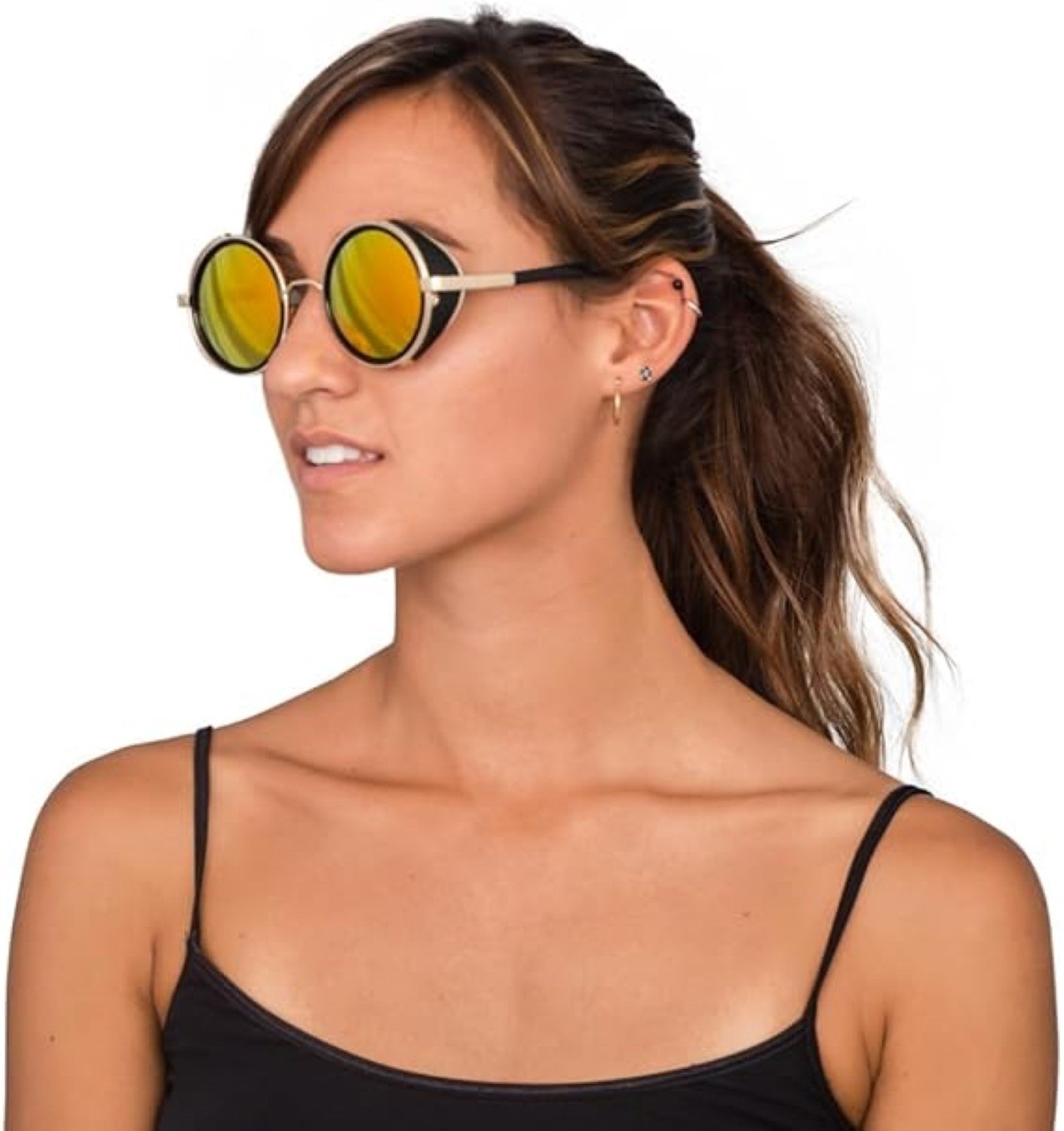 Mountaineering Alucard Steampunk Helsing Vampire Halloween Cosplay Costume Glasses