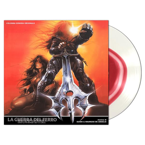 De Angelis, Guido / De Angelis, Maurizio - Ironmaster La Guerra Del Ferro (Original Soundtrack) - Colored Vinyl [LP] Vinyl Record Album Cover