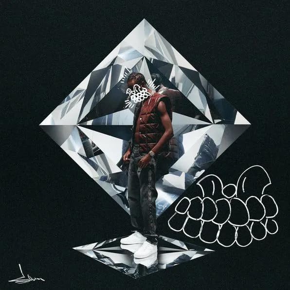 Unknown T - Blood Diamond [Colored Vinyl] [Limited Edition] (Red) (Uk) Vinyl Record Album Cover