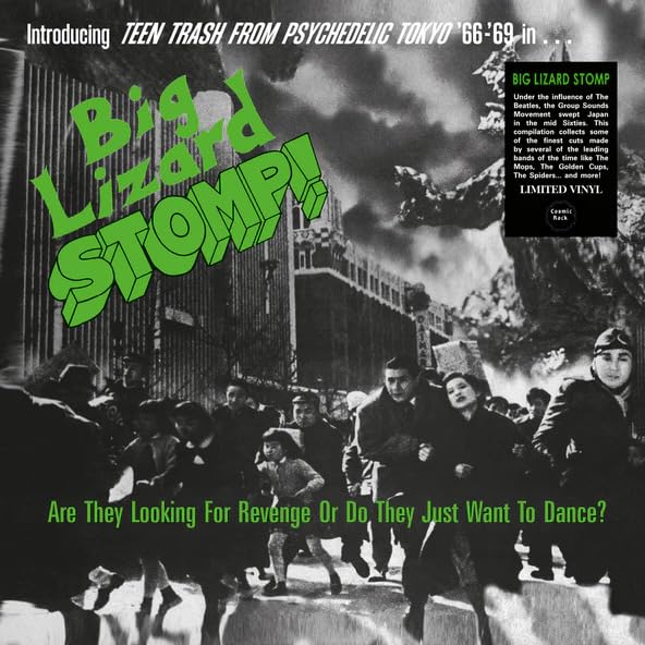 Big Lizard Stomp (Teen Trash From Psychedelic / Va - Big Lizard Stomp (Teen Trash From Psychedelic / Va [LP] Vinyl Record Album Cover