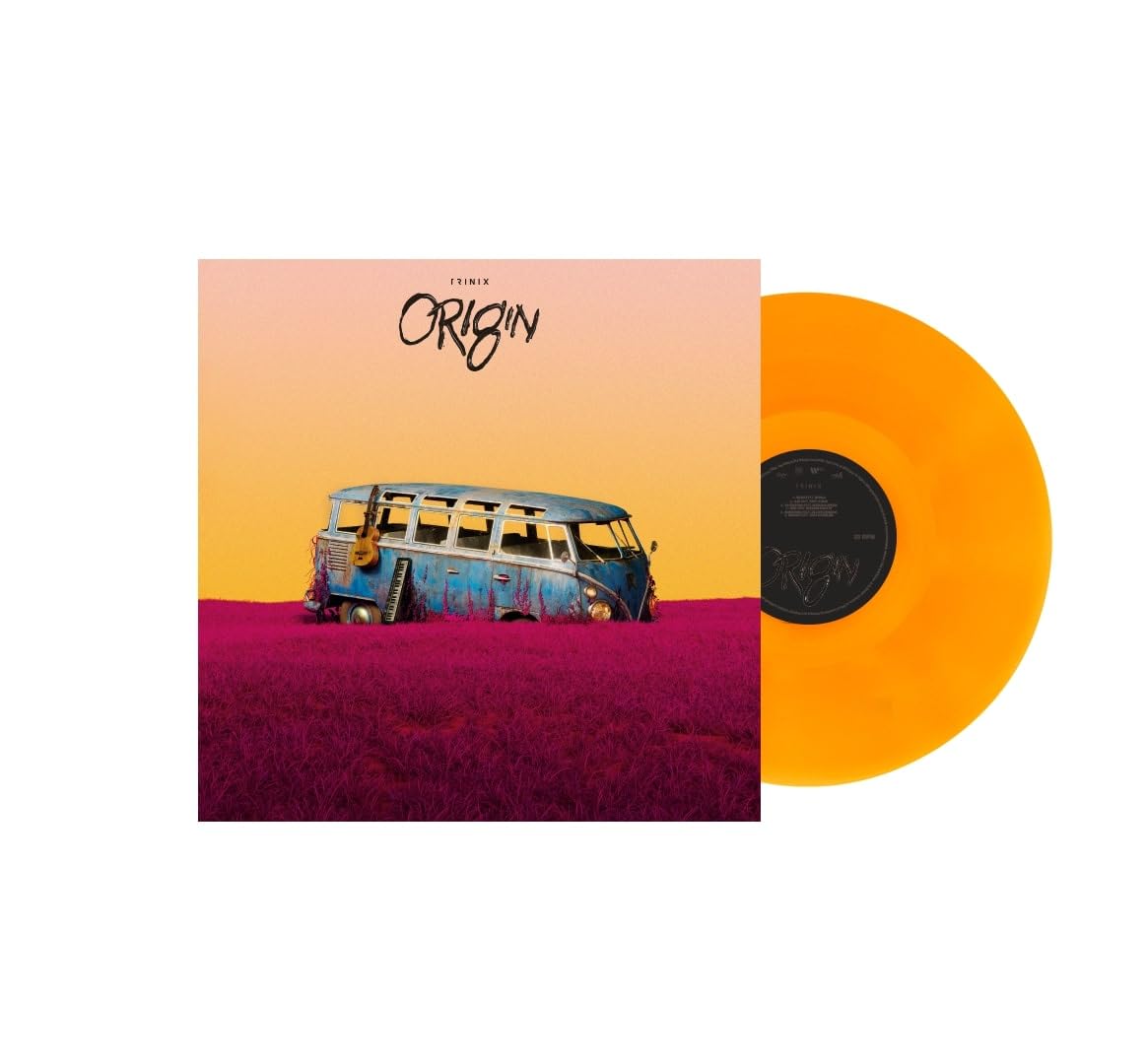 Trinix - Origin [Clear Vinyl] (Org) Vinyl Record Album Cover