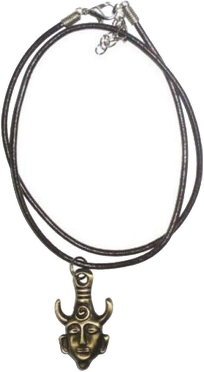 Supernatural Dean Winchester Mask Amulet Pendant Halloween Cosplay Costume Necklace
