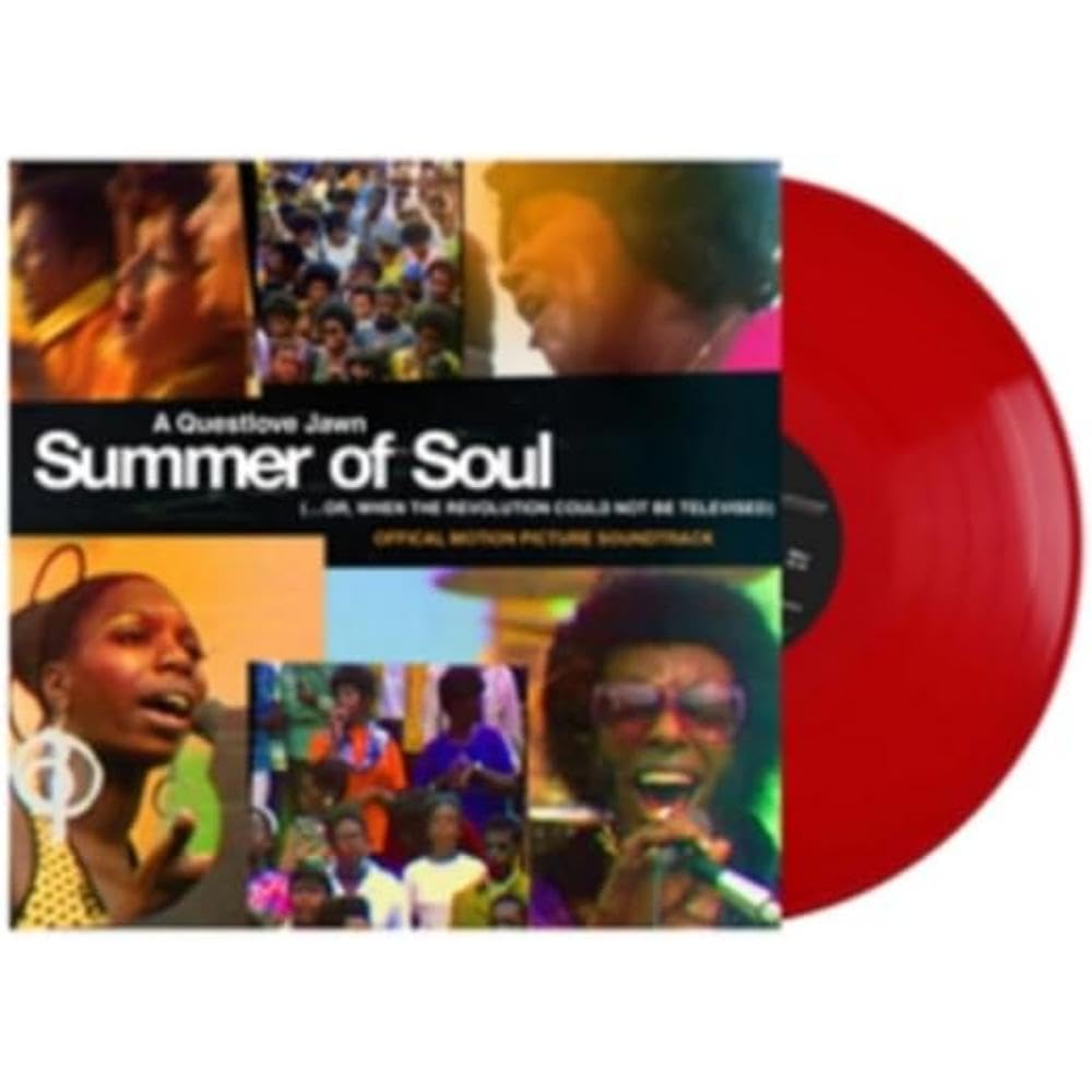Summer Of Soul / Various - Summer Of Soul / Various [Colored Vinyl] [Limited Edition] (Red) (Uk) Vinyl Record Album Cover