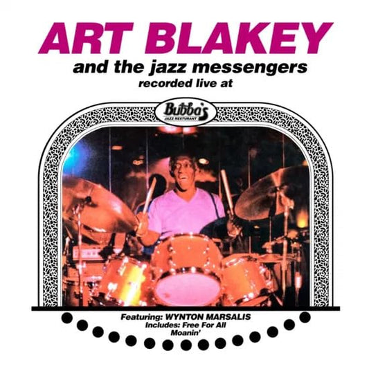 Art Blakey & The Jazz Messengers - Live At Bubba's 1980 (Uk) [LP] Vinyl Record Album Cover