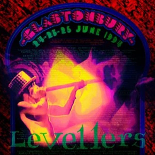 Levellers - Glastonbury 94 [LP] Vinyl Record Album Cover