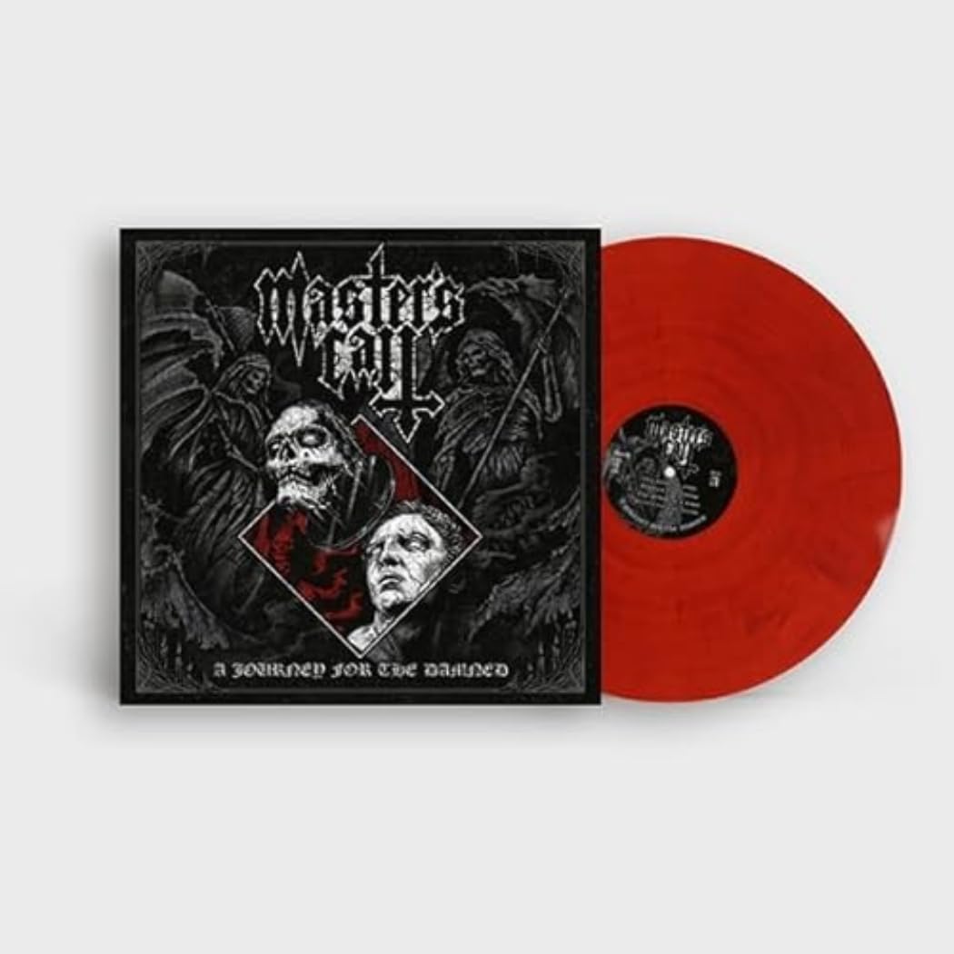 Master's Call - Journey For The Damned (Blue) [Colored Vinyl] (Red) (Uk) Vinyl Record Album Cover