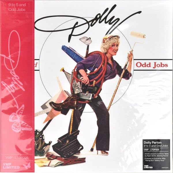 Dolly Parton - 9 To 5 & Other Odd Jobs [Colored Vinyl] [180 Gram] (Org) (Hol) Vinyl Record Album Cover