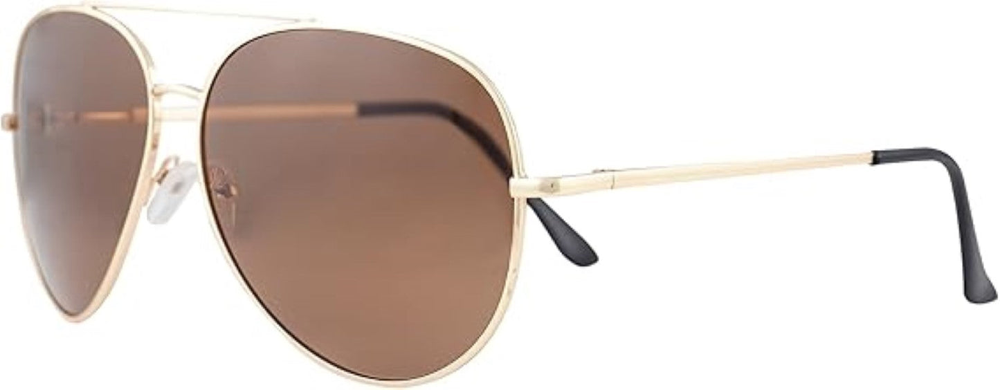 Once Upon a Time in Hollywood Booth Aviator Gold Halloween Cosplay Costume Glasses