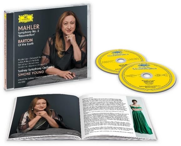 Mahler / Simone Young / Sydney Symphony Orchestra - Mahler: Symphony 2 Barton: Of The Earth (Aus) [LP] Vinyl Record Album Cover