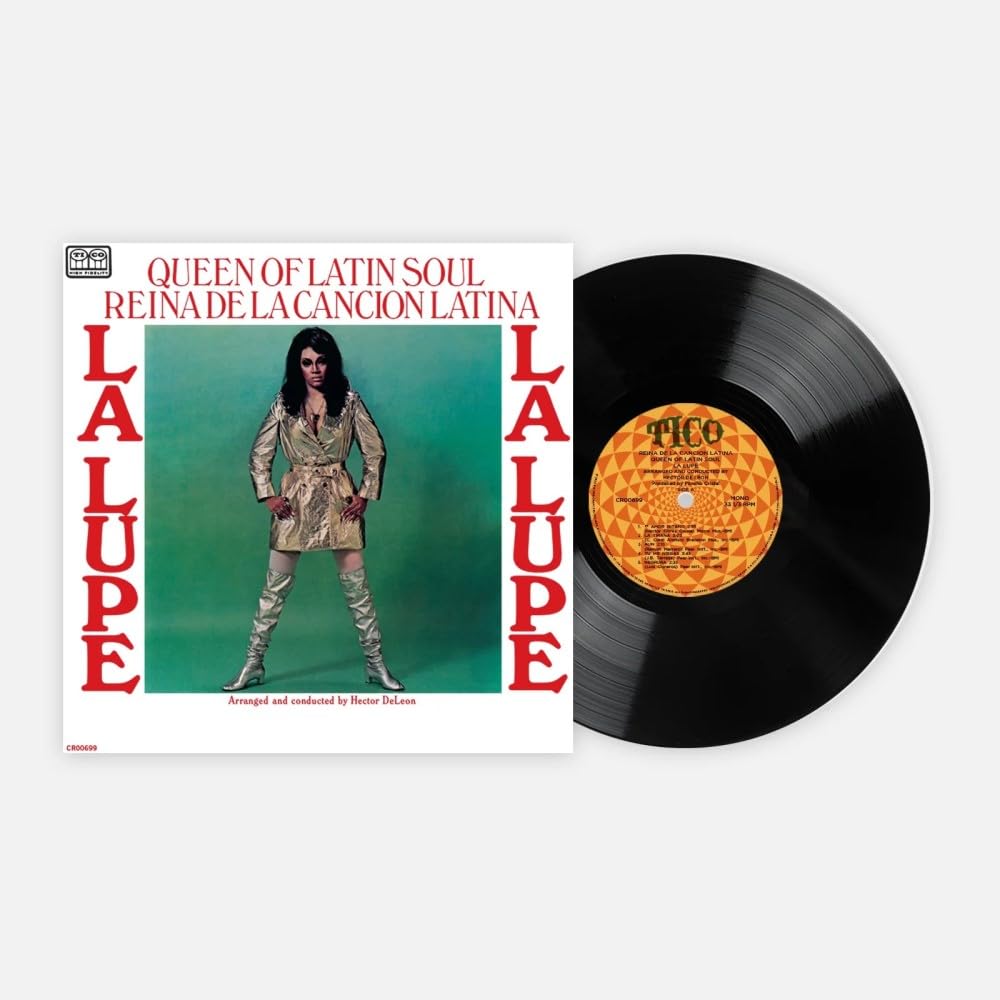 La Lupe - Queen Of Latin Soul / Reina De La Cancion Latina [LP] Vinyl Record Album Cover