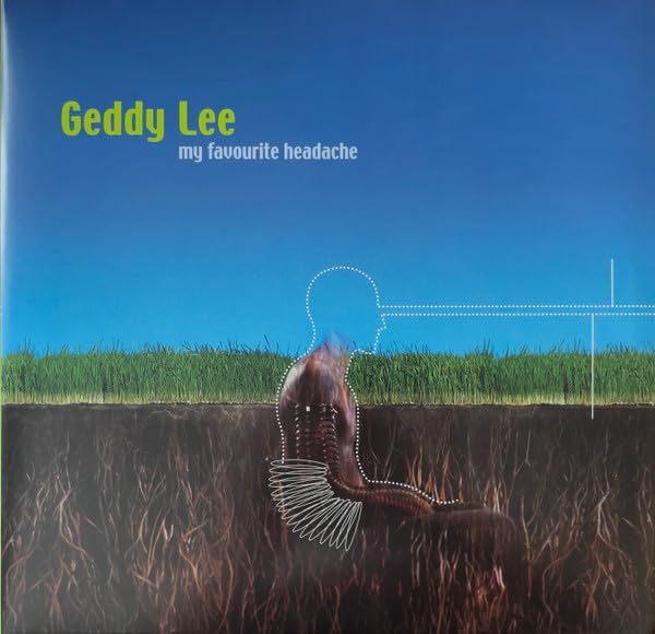 Geddy Lee - My Favourite Headache (Blue) [Colored Vinyl] (Grn) (Can) Vinyl Record Album Cover