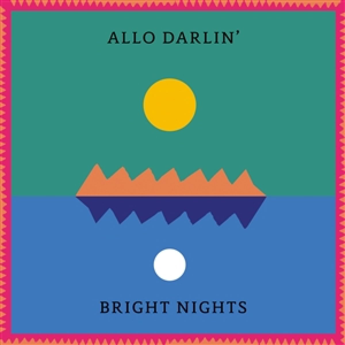Allo Darlin - Bright Nights (Blue) [Colored Vinyl] [Limited Edition] (Purp) (Aus) Vinyl Record Album Cover