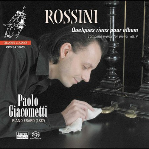 the album cover for Paolo Giacometti - Piano Music 4