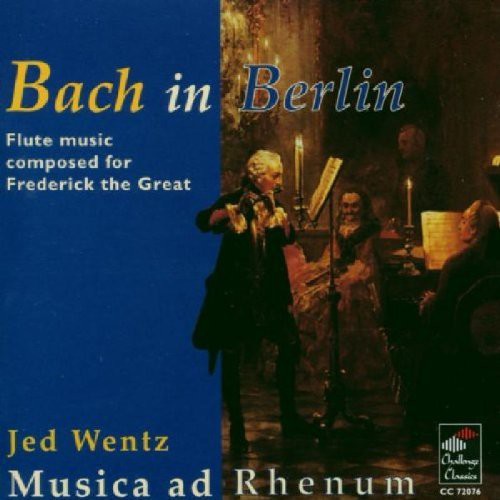 the album cover for Musica Ad Rhenum - Bach in Berlin