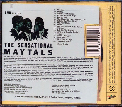 Toots & The Maytals - The Sensational Maytals (With 6 Bonus Tracks) Music CD