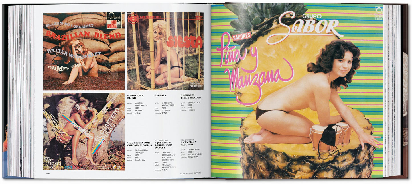 Sexy Record Covers (English) Book