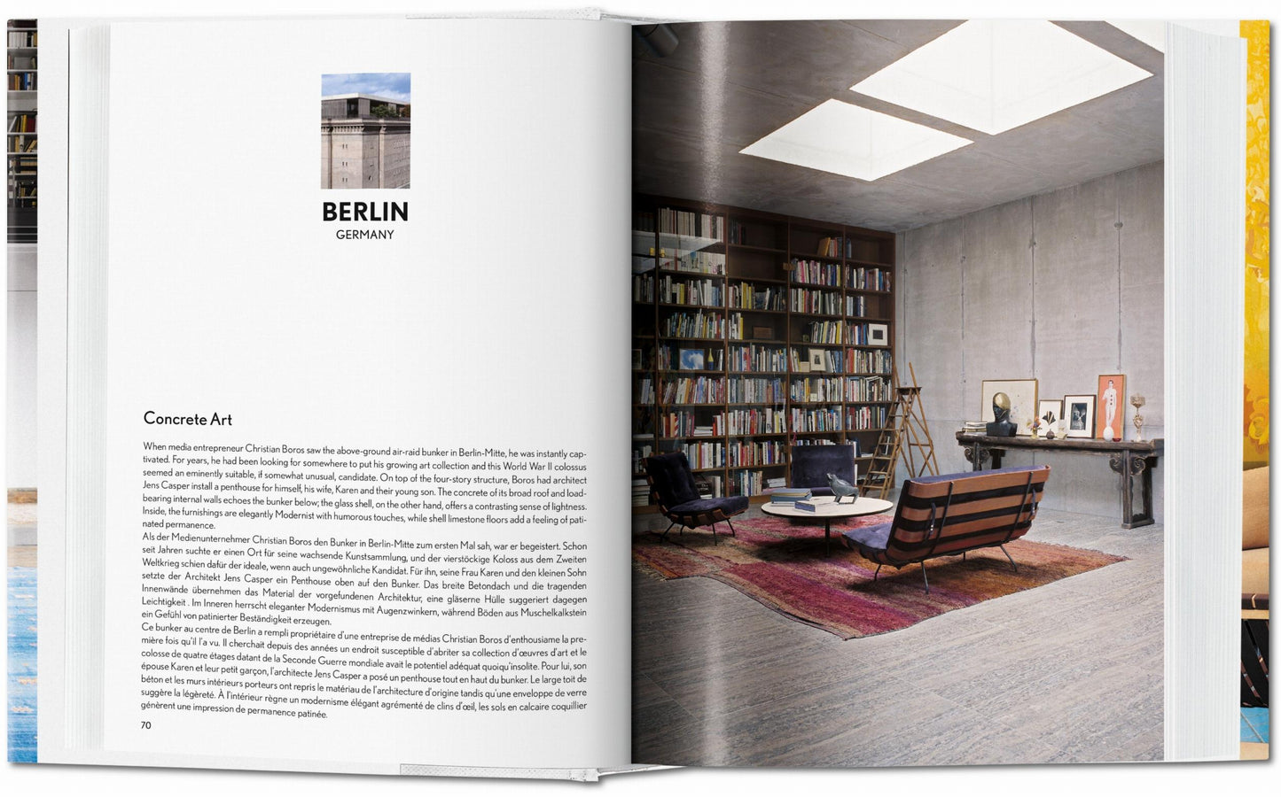 100 Interiors Around the World (German, French, English) Book
