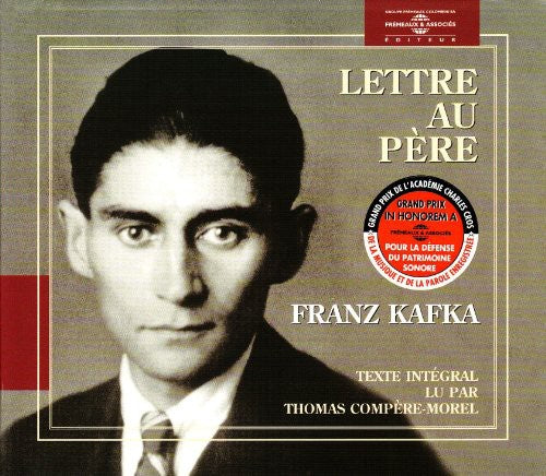 Morel,thomas Compere - Lettre Au Pere: Kafka - Music CD