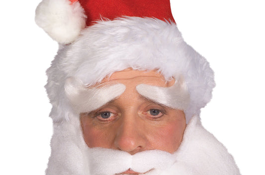 Deluxe Santa Clause White Eyebrows Kit