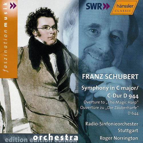 Schubert / Norrington / Radio So Stuttgart - Symphony 9 / Magic Harp Overture - Music CD
