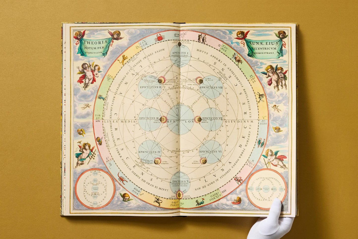 Cellarius Atlas (German, French, English) Book
