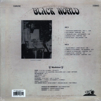 Wackie's - Black World (Dubwise) Vinyl Record