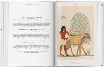 Prisse d'Avennes. Egyptian Art (German, French, English) Book